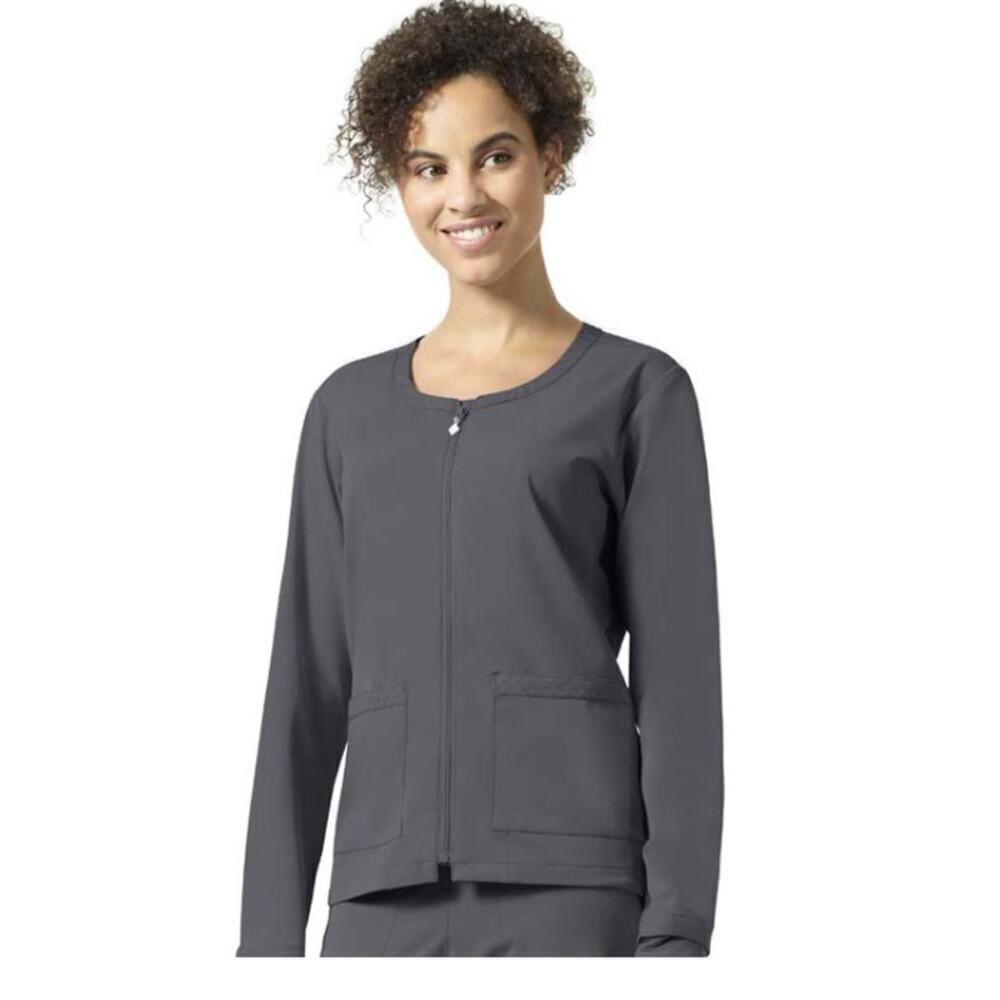 Vera Bradley Zip Up Black Lightweight Jacket Size Medium